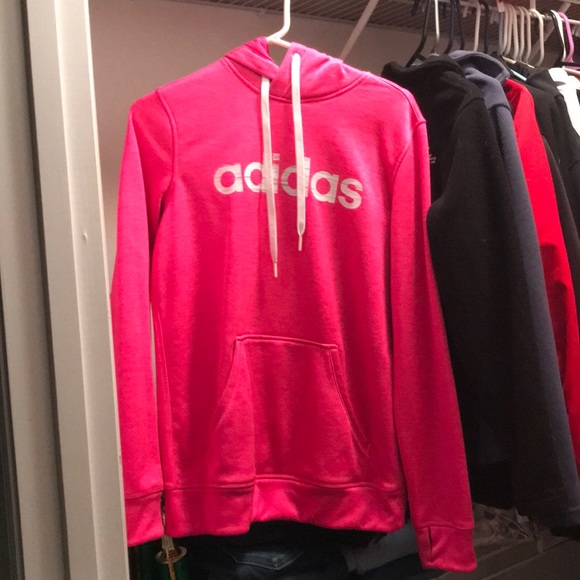 pink adidas hoodie - Picture 1 of 1